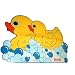 Sassy �_�b�L�[ �E �f���I �E �o�X�}�b�g Ducky Duo Bath Mat