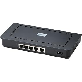 Logitec �d�������M�K�r�b�g�X�C�b�`���O�n�u(5�|�[�g) LAN-GSW05P/P