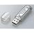 ELECOM USB2.0�t���b�V�������� 1GB �V���o�[ MF-AU201GSV