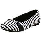 T.U.K. Women's  Handcuff Stripe Flat