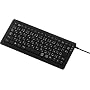 ELECOM �p���^�O���t��USB&PS/2�L�[�{�[�h ���{��84�L�[�~�j�L�[�{�[�h �u���b�N TK-UP84CPBK