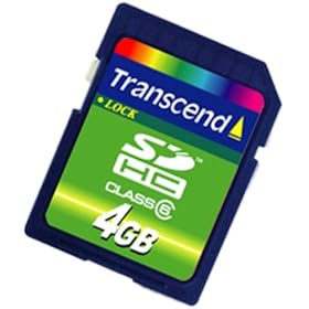 Transcend SDHC�J�[�h Class6 4GB TS4GSDHC6