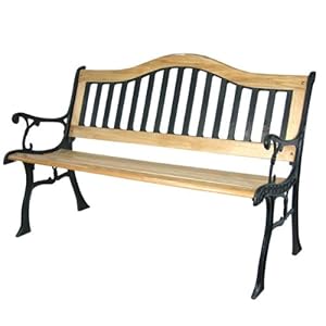 【クリックで詳細表示】シングルアーチベンチ ナチュラル