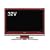SHARP AQUOS 32V�^ �n��EBS�E110�xCS�f�W�^�� �t���n�C�r�W�����t���e���r LC-32DS3-R ���b�h