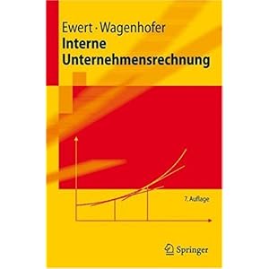 【クリックで詳細表示】Interne Unternehmensrechnung (Springer-Lehrbuch) [ペーパーバック]