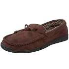 Dearfoams Microfiber Suede Boater Moccasin