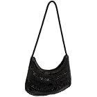 La Regale Bead Sequin Deep Hobo