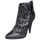 Kelsi Dagger Pansy Leaf Embelished High Heel Bootie