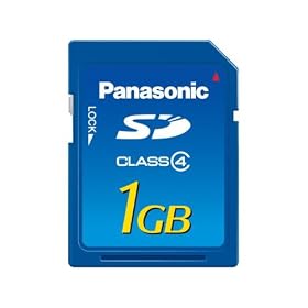 Panasonic SD�������[�J�[�h1GB RP-SDM01GJ1A