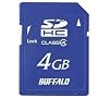BUFFALO Class4 SDHC�J�[�h 4GB RSDC-S4GC4