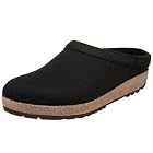 Haflinger Torben Grizzly Leather Trim Clog