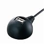 �o�b�t�@���[�R�N���T�v���C BUFFALO USB�����P�[�u�� 2.0�Ή� �X�^���h�t 0.5m �u���b�N BSUC05EDBK