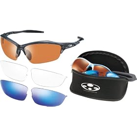 OGK KABUTO Binato-3R �X�|�[�c�O���X �N���A�u���b�N/�_�[�N���b�h