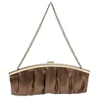 La Regale Oversized Metallic Clutch