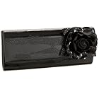Jessica McClintock Shark-Embossed Frame Clutch