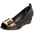 BCBGMAXAZRIA Faina Peep Toe Flat