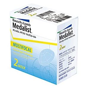 【クリックで詳細表示】メダリスト マルチフォーカル ボシュロム 遠近両用 2週間使い捨て High BC9.0