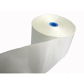 【クリックで詳細表示】耐熱用 ガラス繊維テープ 厚：0.18mm 幅：50mm 長：30M