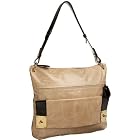 High Fashion Two-Tone Front Pocket Shoulder Bag