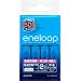SANYO NEW eneloop �d�r�c�ʕ\���@�\�t���}���[�d��(�P3�`4�Z�b�g) N-TGR03AS