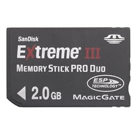 SanDisk EXTREMEIII �������[�X�e�B�b�NPro Duo 2GB SDMSPDX3-2048-903