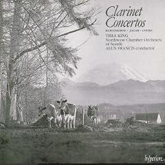 Three English Clarinet Concertos