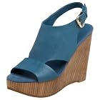 Nine West's Yoel sandal is a fresh-from-the-runway look without the high price. The supple leather upper features an easy-to-use buckle, while the sky-high platform offers a steady base.