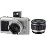 OLYMPUS PEN �}�C�N����� E-P1 �c�C�������Y�L�b�g �V���o�[ E-P1 TKIT-SLV
