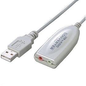 �o�b�t�@���[�R�N���T�v���C Arvel USB�I�[�f�B�I �ϊ��P�[�u�� 0.2M HAMU02