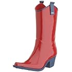 [バスクラフト] 2トーンカラーのウエスタンタイプレインブーツ