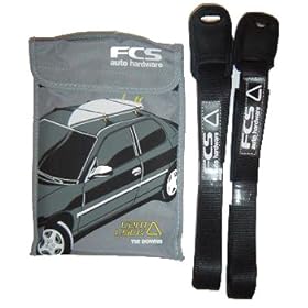 【クリックで詳細表示】FCS TIE DOWN STRAPS キャリア用ストラップ /サーフボードキャリア サーフィンカー用品