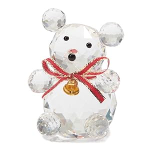 【クリックで詳細表示】くまのクリスタルオブジェ