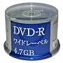 �O�H���w���f�B�A DVD-R(Data)1��L�^�p4.7GB16�{���Ή�50���X�s���h��50P(�z���C�g)���C�h����G���A DHR47JP50H3