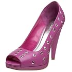 BCBGirls Border Open Toe Pump