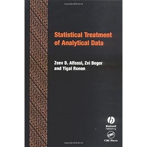 【クリックで詳細表示】Statistical Treatment of Analytical Data [ハードカバー]