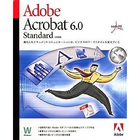 Acrobat 6.0 Standard ���{��� (Win)