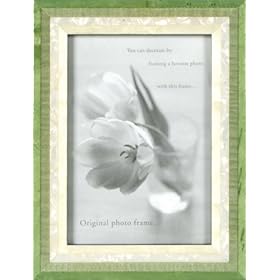 【クリックで詳細表示】APJフォトフレーム カリーノ シリーズ グリーン サービスL判用