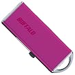 BUFFALO �X���C�h�A�b�v&TurboUSB�@�\���� USB������ 4GB �s���N RUF2-J4GS-PK