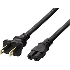 ELECOM ���K�l�^�̃R�l�N�^(�m�[�g�p�\�R����)�d���R�[�h 0.2m T-PCM202