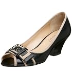 Franco Sarto Women's Nairobi Peep Toe Pump