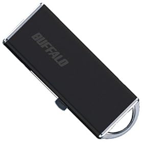 BUFFALO �X���C�h�A�b�v&TurboUSB�@�\���� USB������ 2GB �u���b�N RUF2-J2GS-BK