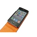 レイアウト iPhone4用フラップタイプレザージャケット