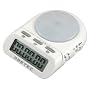 DRETEC �f�W�^���^�C�}�[ �^�C���A�b�v �z���C�g T-186WT
