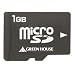 GREEN HOUSE micro SD�J�[�h 1G �A�_�v�^�t�� GH-SDMR1GZ