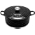 Le Creuset �R�R�b�g�E�����h 22cm �V���C�j�[�u���b�N 2101-22-14