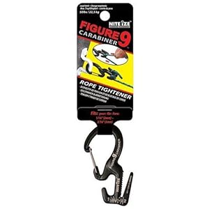 【クリックで詳細表示】NITE-IZE(ナイトアイズ) フィギュア9 カラビナ S ブラック C9S-02-01