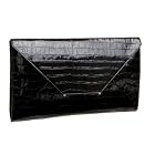 Abas Rose Envelope Clutch
