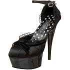 Pleaser Delight-676 D'Orsay Platform Pump