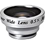 トダ精光 ケ-タイレンズ K-701 WIDE0.5倍 アルミミウム製 シルバー