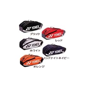 YONEX(���l�b�N�X) ���P�b�g�o�b�O(�����b�N�t) �e�j�X6�{���� 472 �l�C�r�[ BAG712PR